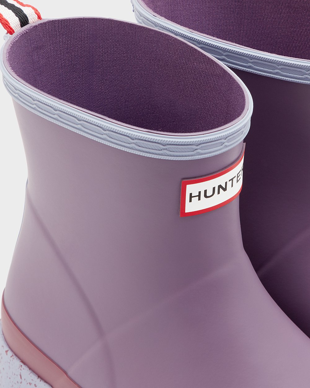 Women Hunter Original Short Speckle Rain | Play Boots Purple | NZ-31607-GZBK